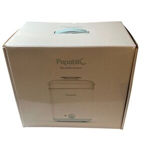 Papablic‎ Baby Bottle Sterilizer and Dryer BPA Free 3 in 1 Design Auto Shut Off